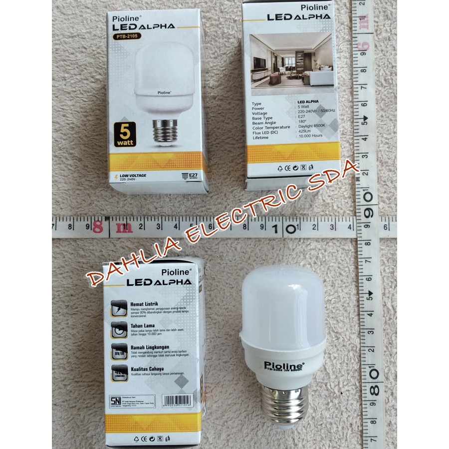 LAMPU LED 5 WATT PIOLINE