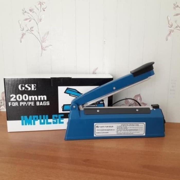 Seal Vacuum Sealer Listrik / Impulse Sealer Gse 200Mm / Alat Pres Plastik