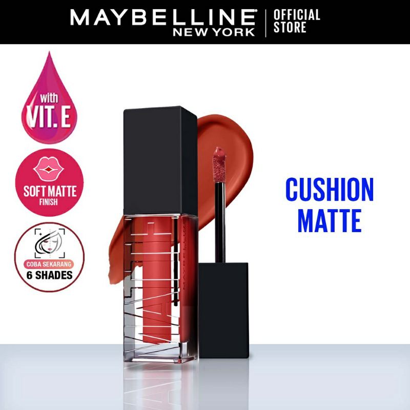 Maybelline Cushion Matte Lip Cream - Lipstick Soft Velvet