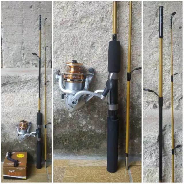 Best Seller Set Pancing Daido Spool Besi Joran Panjang 1,5 Meter
