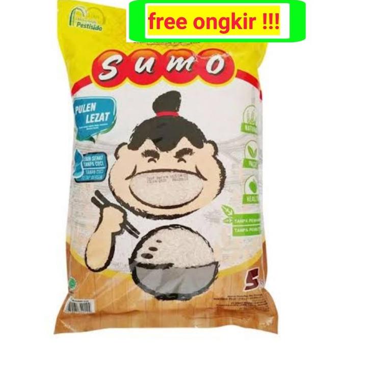 

♝ Beras cap merek sumo 5kg kemasan kuning ™