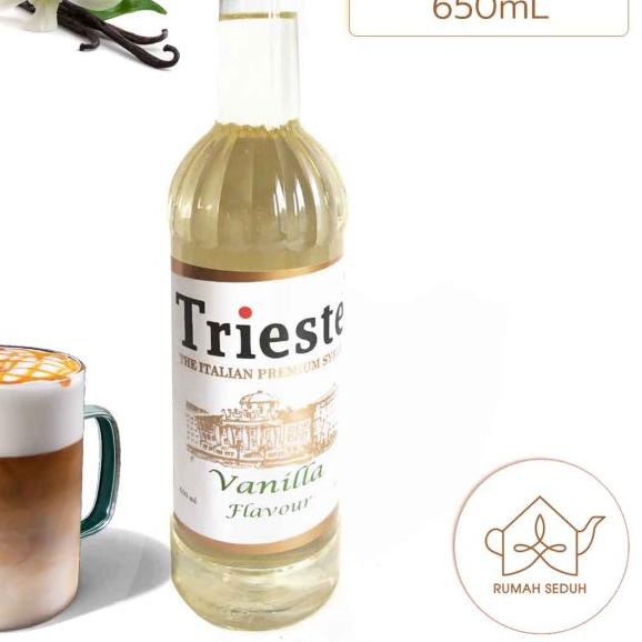 

➪ 650 mL Vanila Sirup Trieste - Vanilla Premium Syrup ♪