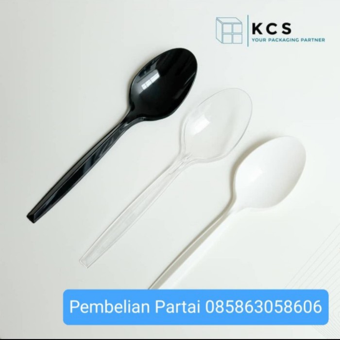 [Sendok] Sendok Teh Plastik Kcs [Garpu]