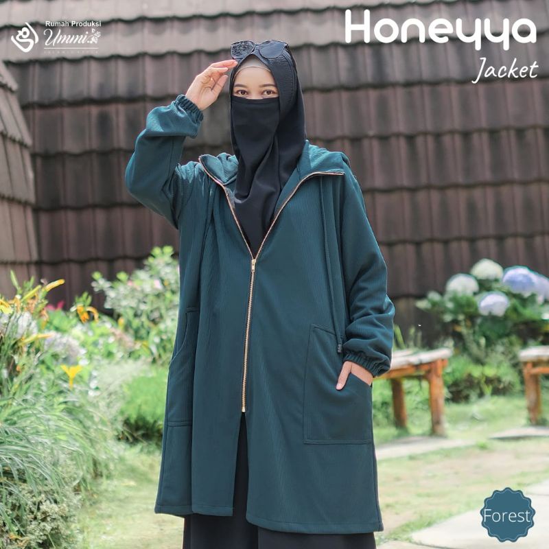 Jaket Honeyya Rumah produksi ummi | Jaket muslimah