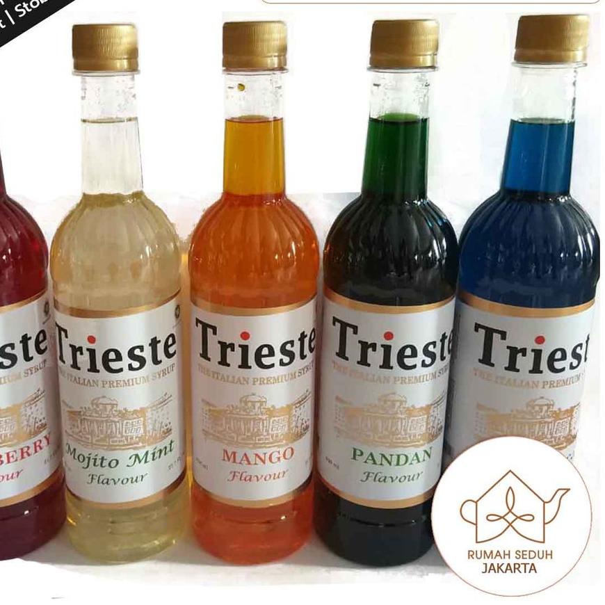 

✸ Trieste Italian Syrup 650 mL - Tea and Mojito Syrup Series - Mint, Lychee, Mango, Strawberry, Pandan ❆