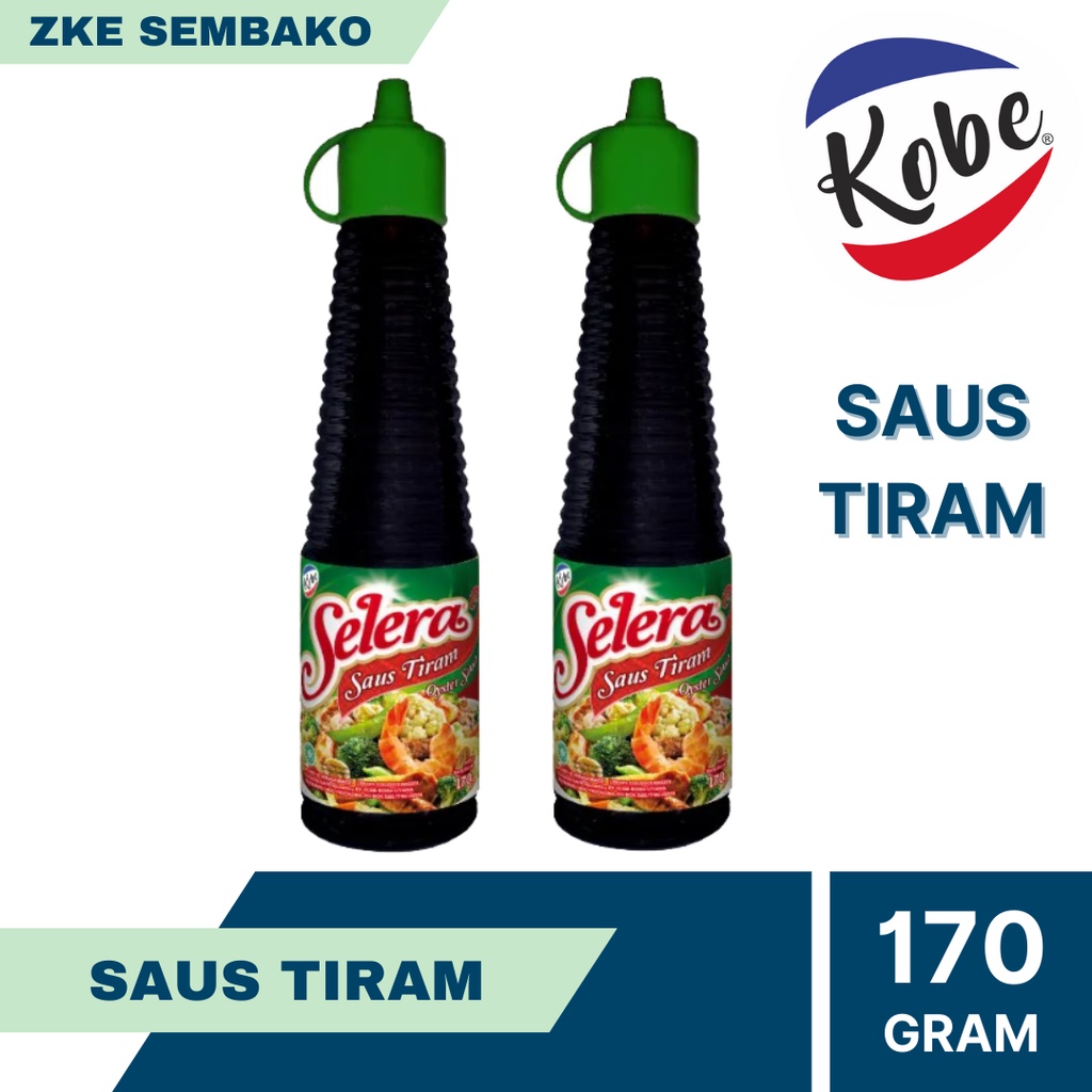 

Saus Tiram / Saos Tiram Selera / Oyster Sauce Kobe 170gr