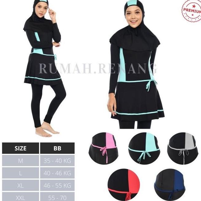 Baju Renang Muslimah Dewasa Baju Renang Wanita Muslim Baju Renang Anak Storzarqilla
