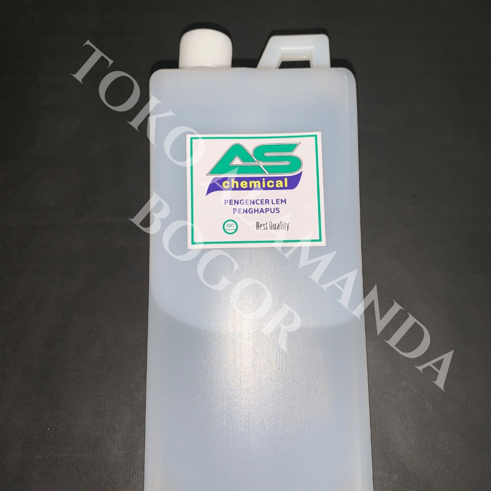 

Thinner Herin Pengencer Penghapus Lem 1 Liter AS Chemical Rikote