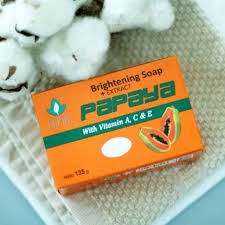 AINIE Brightening Soap Papaya 135gr Sabun Mandi Papaya