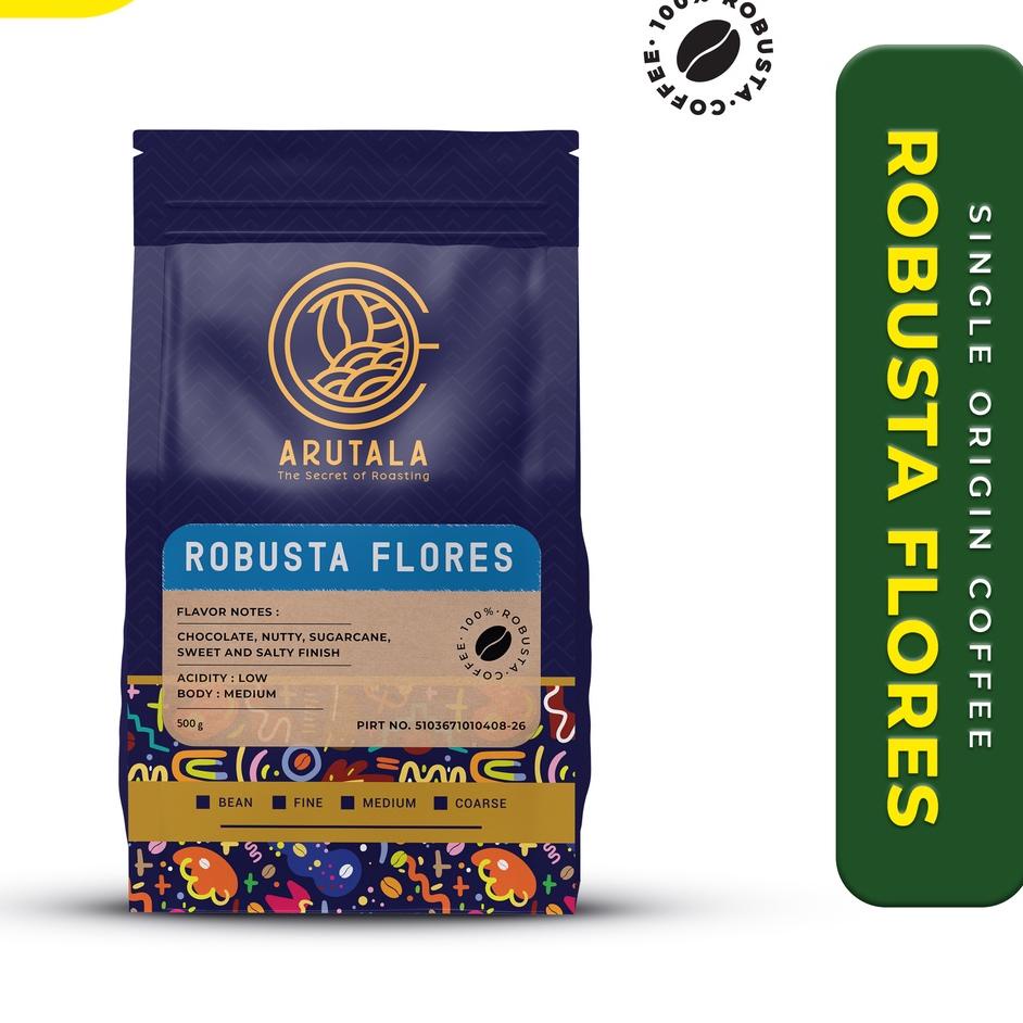 

✭ ARUTALA Kopi Flores Robusta Coffee 500 gram ➫