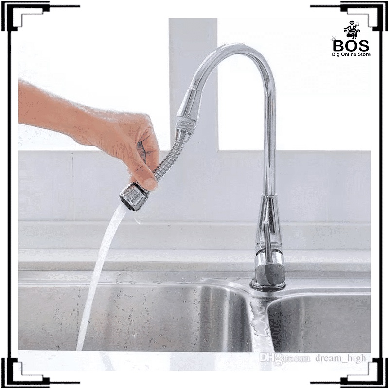 BOS - SAMBUNGAN KERAN AIR FLEXIBLE / SAMBUNGAN AIR KRAN DAPUR WASTAFEL FAUCET