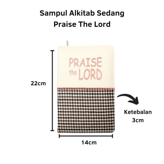 

Books Sampul Alkitab Sedang - Praise The Lord-Sampul Buku