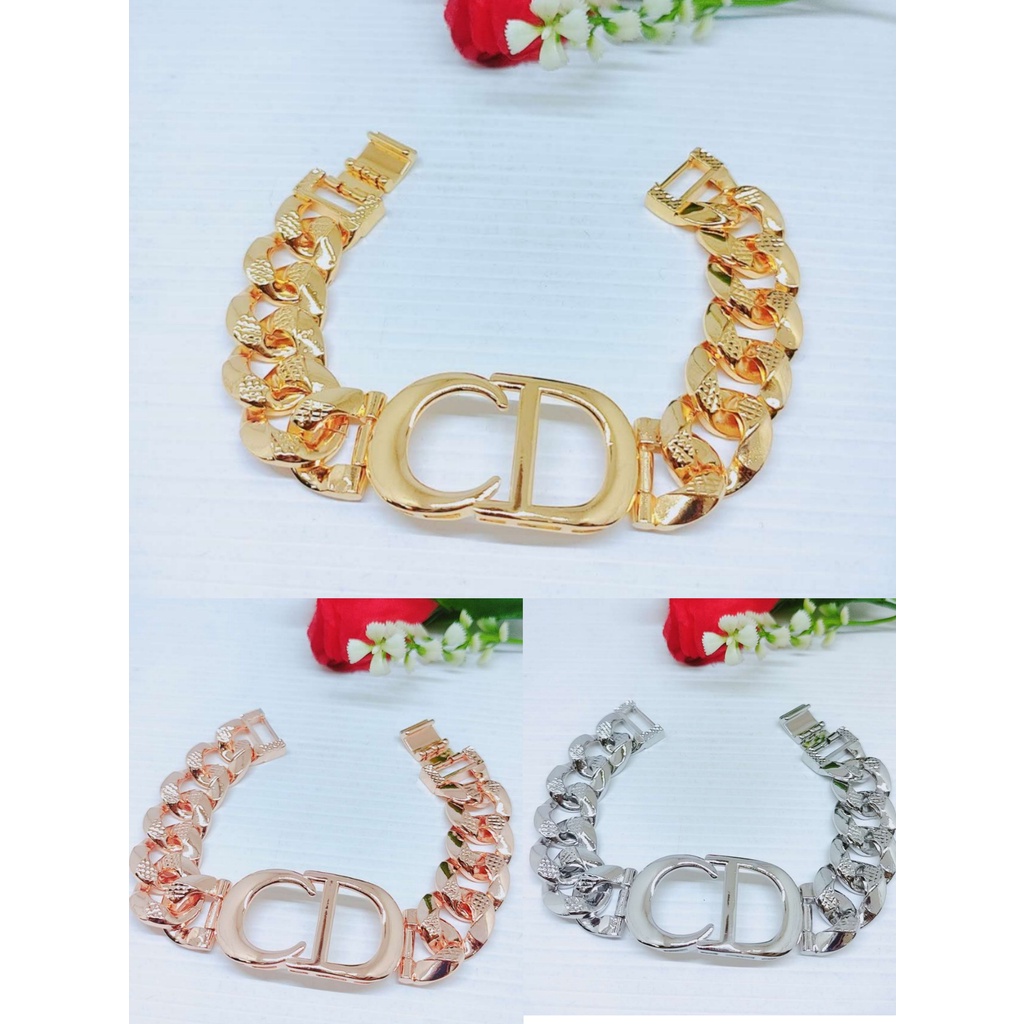 Gelang Xuping C&amp;D Lapis Emas Perhiasan Fashion 3118