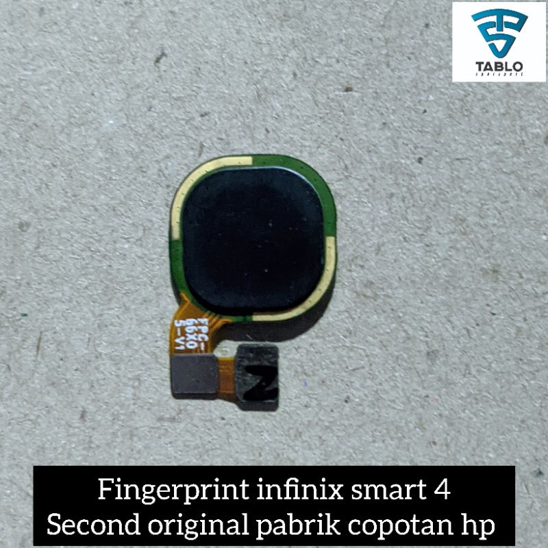 fingerprint infinix smart 4 second original pabrik copotan hp ready warna hitam bergaransi ✅