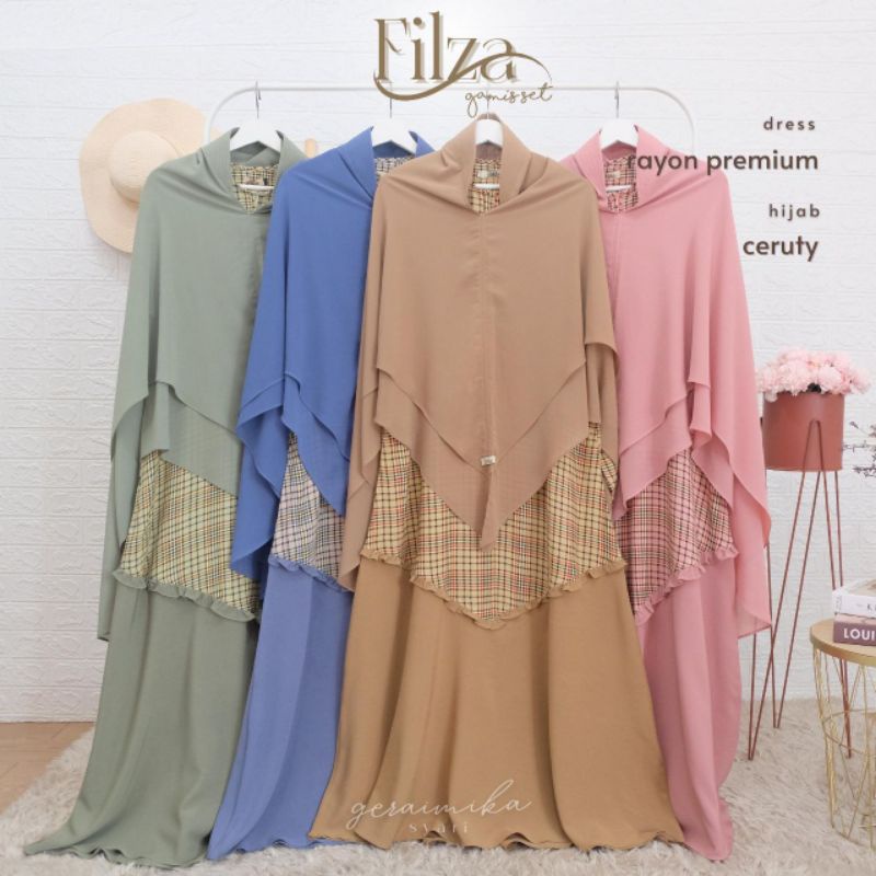 Gamis Filza Set by Gerai Mika