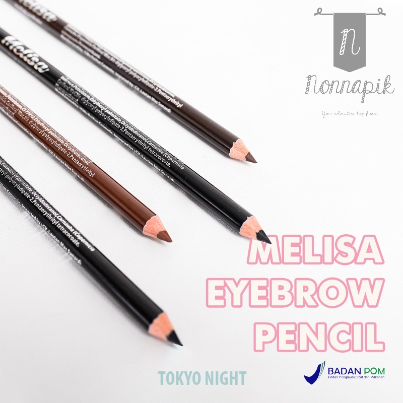 Eyebrow Pencil Black / Pensil Alis BPOM RI