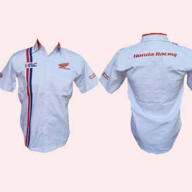 Baju Seragam Honda Racing - Kemeja Otomotif