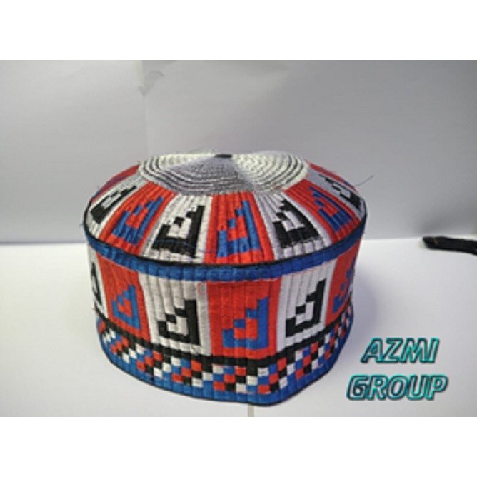 Promo Peci Bugis Aceh Merah Ferari / Peci Meukeutop Aceh Full Bordir Termurah!!!