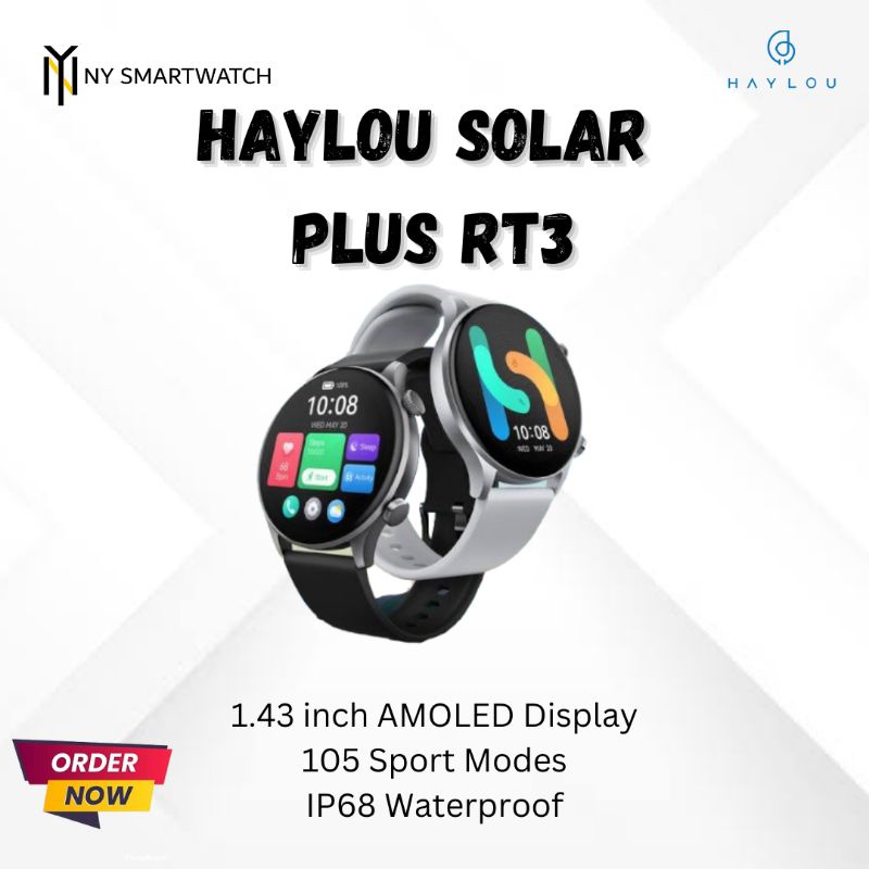 Haylou Solar Plus RT3 | Amoled | AOD support