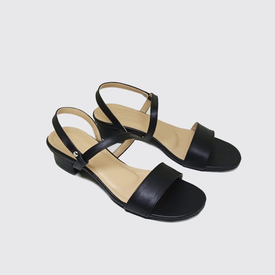 LENNA X ZAGIB SLINGBACK HEEL | Sandal Wanita Daily Classic Big Size / Heels Ukuran Besar 40-45