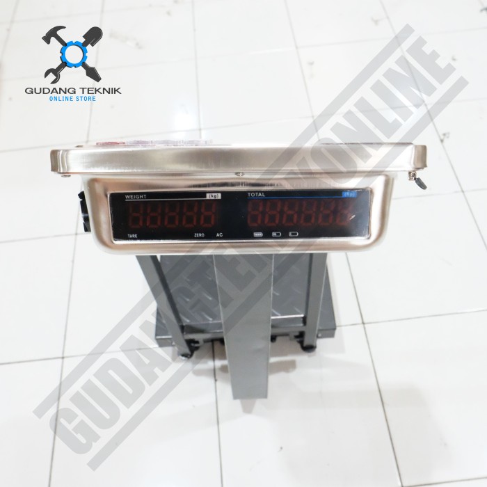 Timbangan Duduk Digital Rail Kapasitas 150Kg TD150 MATRIX / Timbangan Digital Scale Double Display 150 Kg TD 150 MATRIX