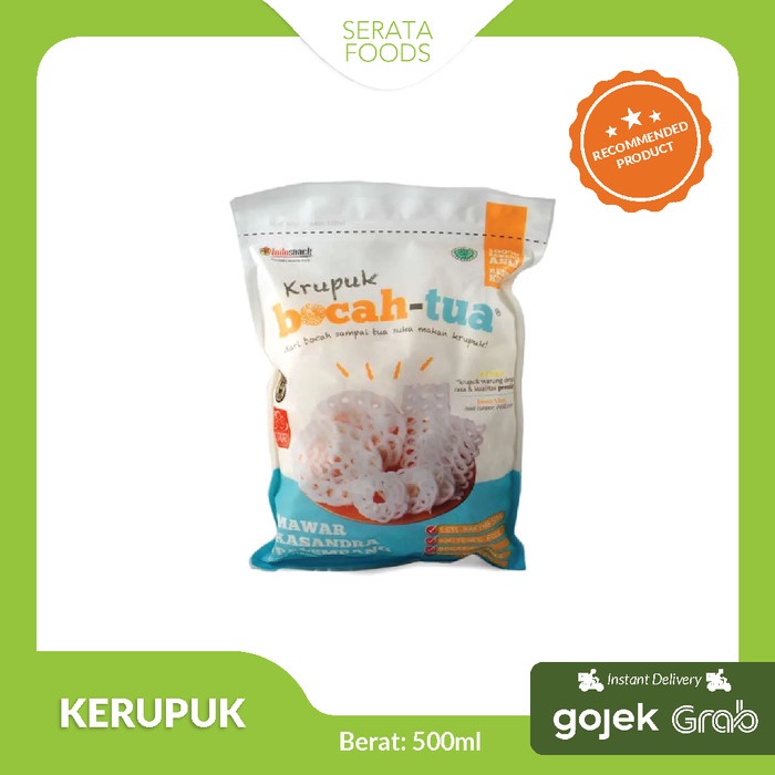 

Kerupuk Bocah Tua Kerupuk Mawar Original 500 gr