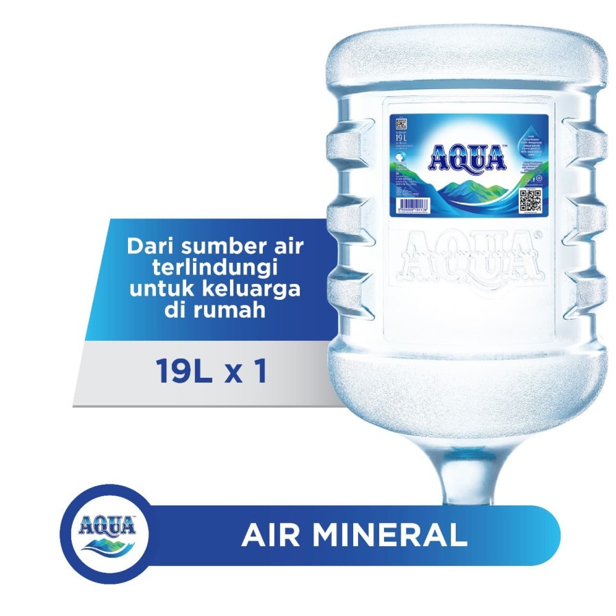 

AQUA GALON + ISI 19 LT Air Mineral