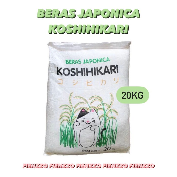 

Beras Jepang Koshihikari 20kg