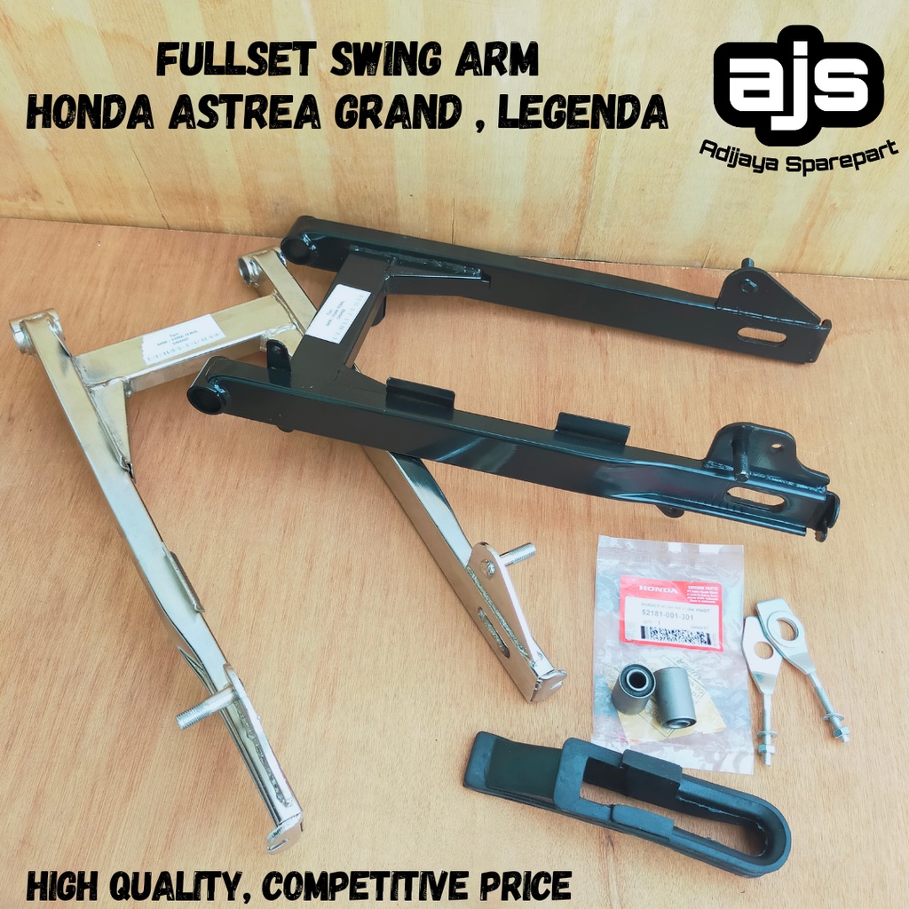 Fullset Full Set Swing Arm Arem Lengan Ayun Sasis Variasi Motor Honda Grand Astrea Impresa 97 Bulus 