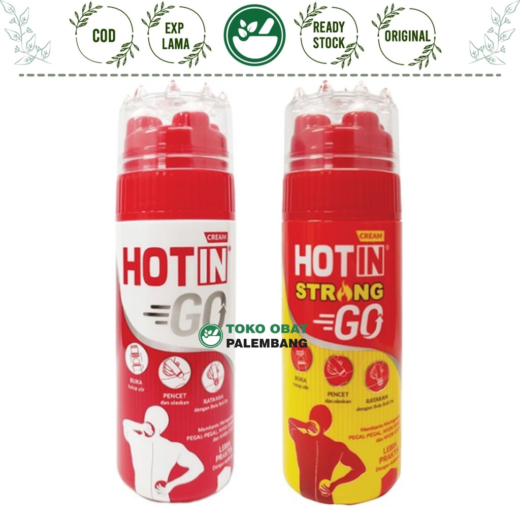HOT IN GO 100 GRAM HOT IN CREAM GO HOTIN KRIM HOT IN KRIM PIJAT URUT HOTIN GO STRONG ORIGINAL