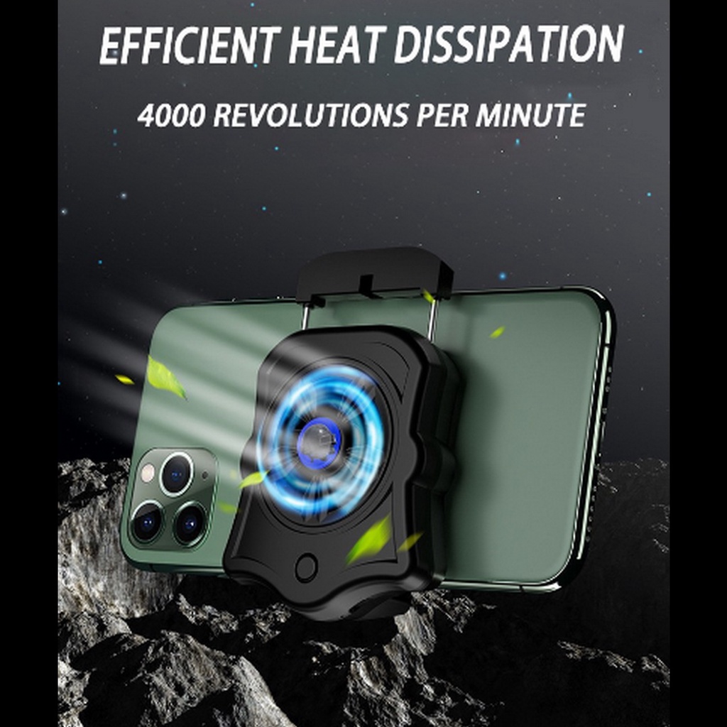 Cooling Fan V1 / Pendingin / Kipas Portable / Ac Portable / Fan Mini / Game / Gamen / Gaming