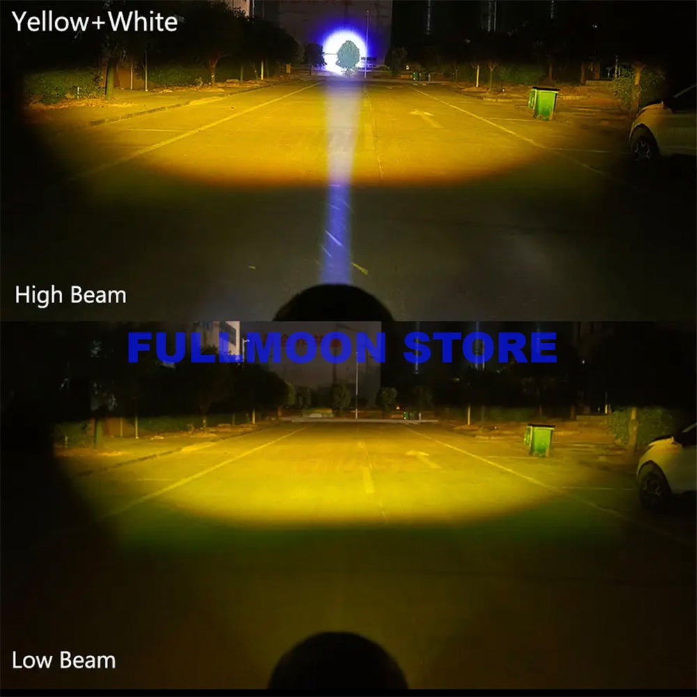 lampu proyektor super terang warna putih kuning lampu tembak sorot led diving light MT28