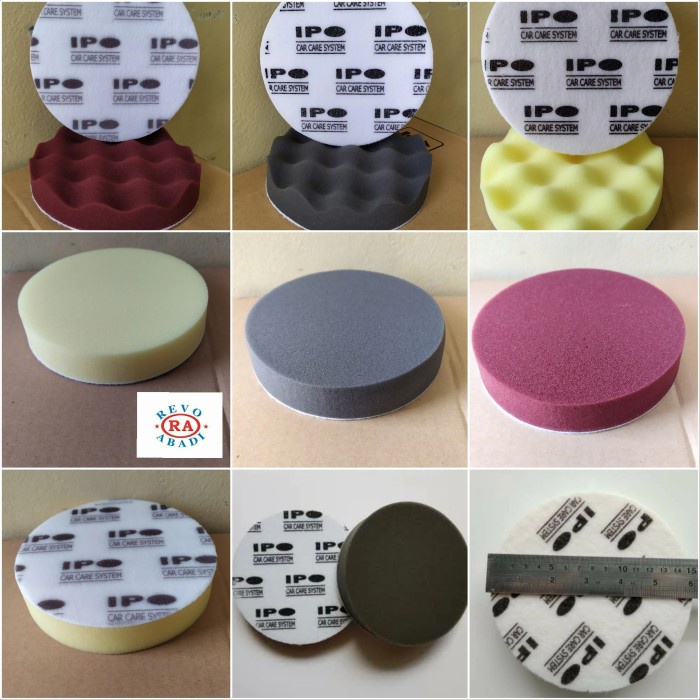 Terlaris Busa Poles Ipo/ Busa Poles Mobil 6 Inch ( 1 Keping Busa )