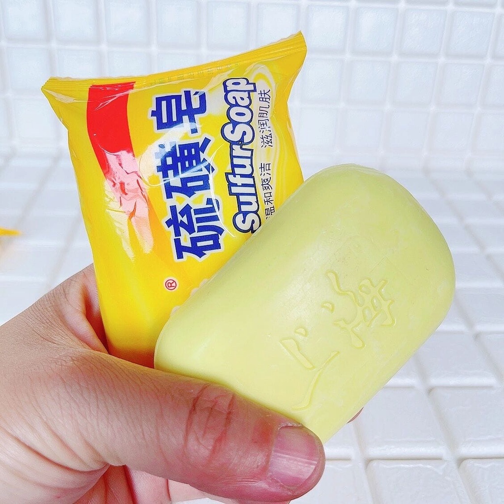 Shanghai Liu Huang Zao - Sulfur Soap 85g 上海 硫磺皂