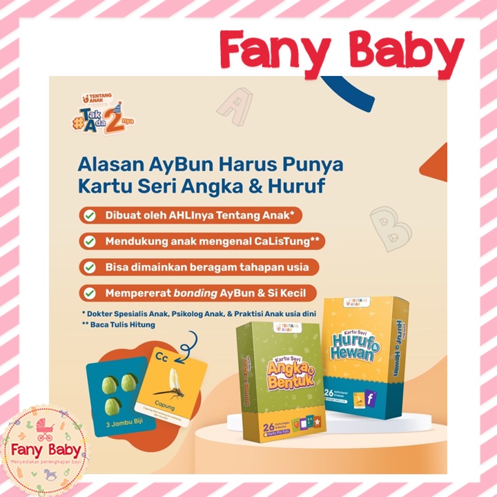 TENTANG ANAK FLASH CARD SERI HURUF &amp; HEWAN