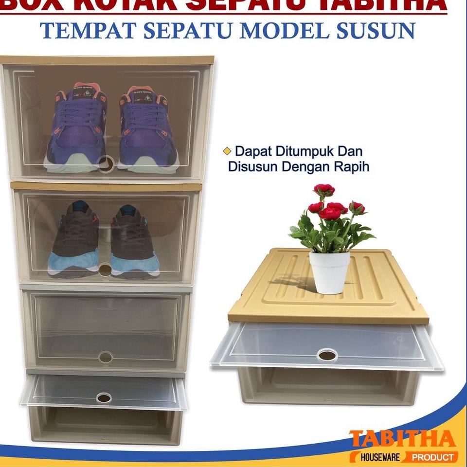 ✪ TABITHA Starterpack Rumah Rapi G - Kotak Penyimpanan / Tempat Penyimpanan Container Box Rak Sepatu