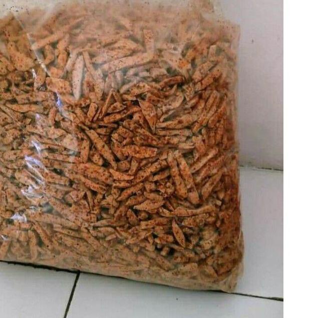 

◌ Basreng Kriuk Medok 1 Kg/Pedas Daun Jeruk/Pedas Asin/Original by BASRENG MEDOK ♠