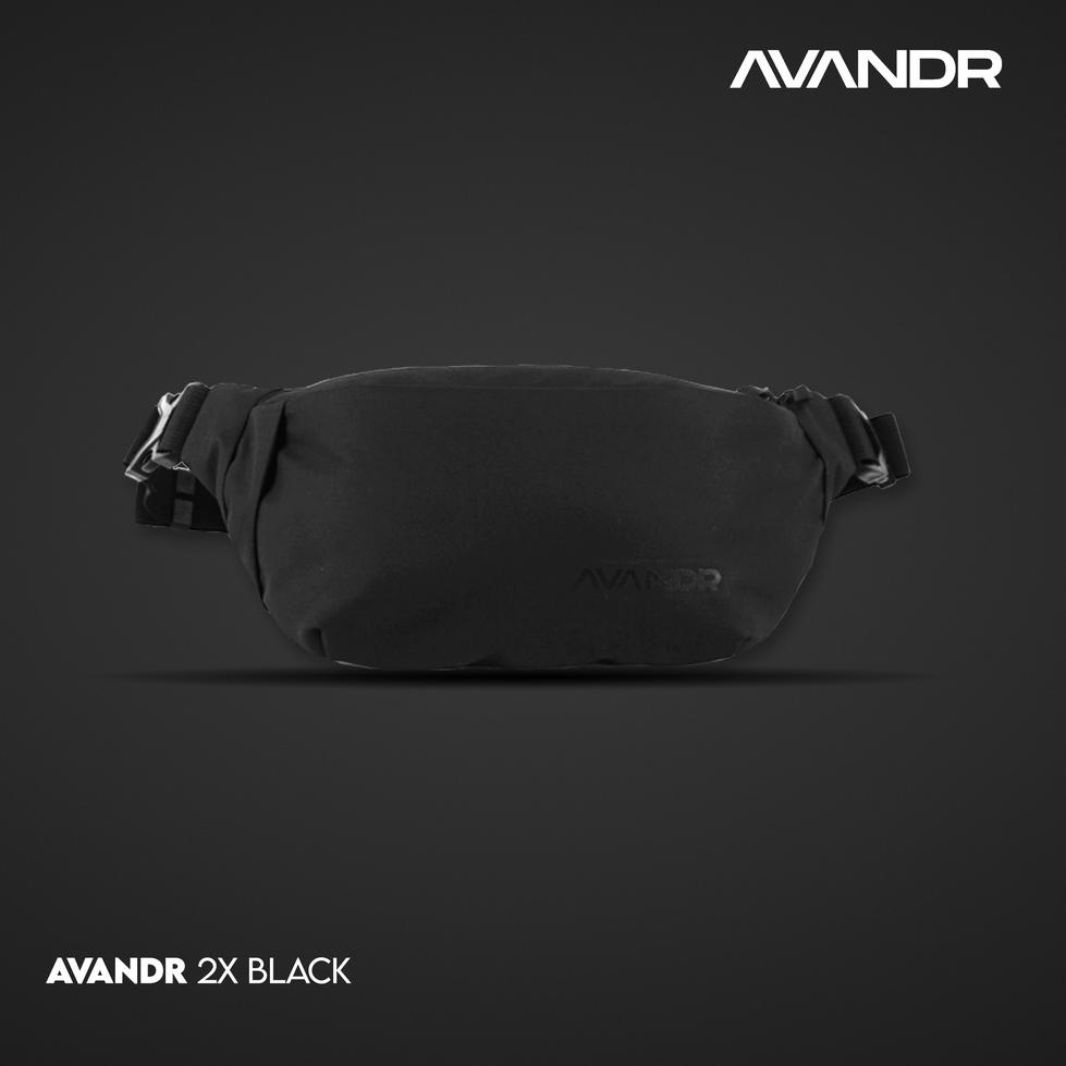 AVANDR 2X Matte Waist Bag Tas Pria Medium Wateroof Multifungsi RECOMENDED