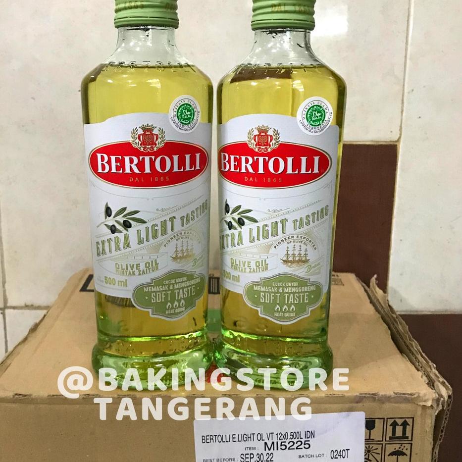 

Terkini Bertolli Extra Light Olive Oil Minyak Zaitun 500 ml