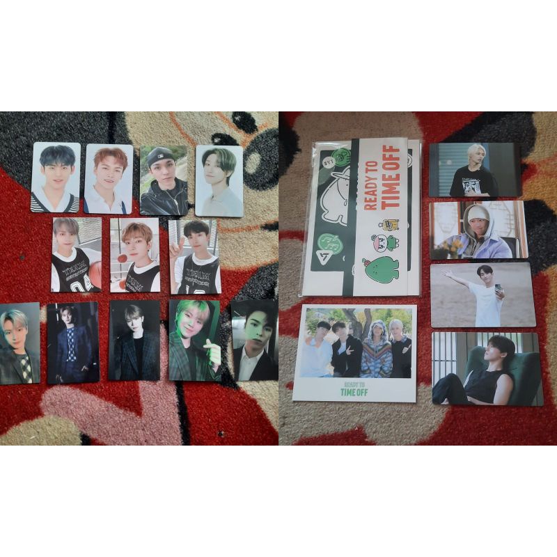 SEVENTEEN PHOTOCARD 24H WATCH, CARD WALLET, IN THE SOOP ITS, PHOTOPACKAGE ITS S2, MERCH LITTLE WISHE