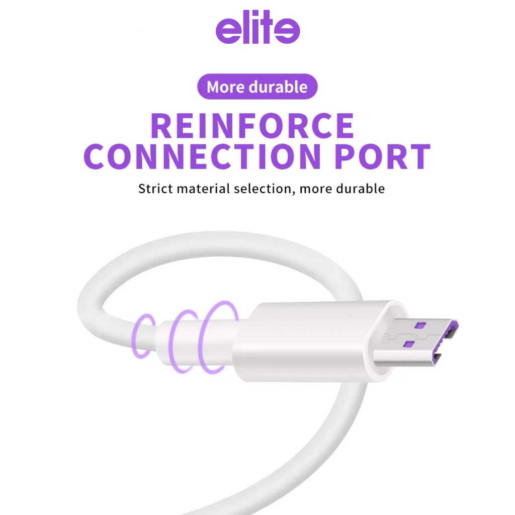 ELITEE 5A KABEL DATA CHARGER SUPER FAST CHARGING VOOC 5A ORIGINAL SUPER CHARGE 5A