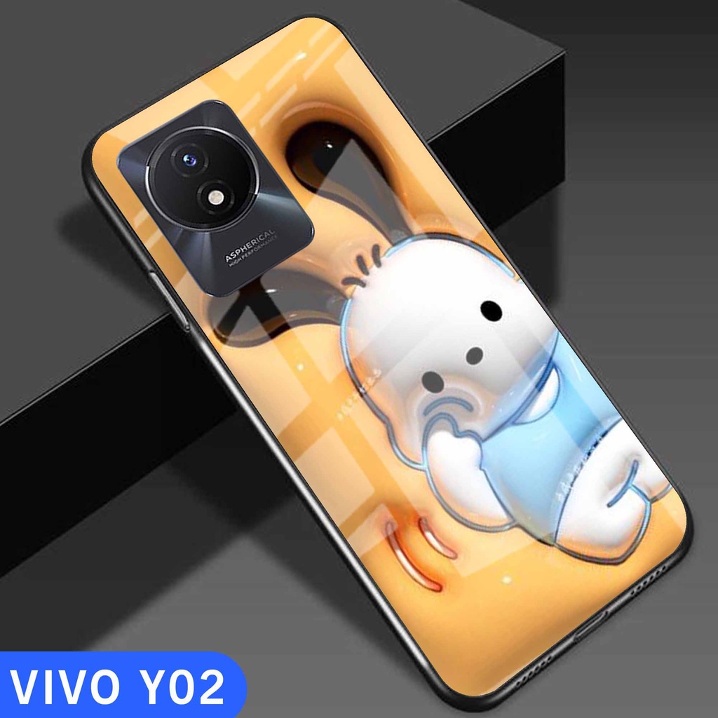[N152] Case Glass Kaca Vivo Y02 Y02T - Casing Vivo Y02 Y02T - Case Vivo Y02 Y02T