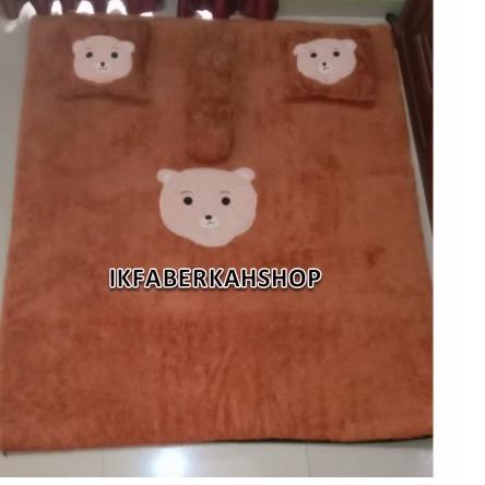 ✲ Surpet Kasur Bulu Tebal Karakter  Kasur Lantai Depan TV Surpet Karakter Murah Ukuran X5 CM ♟