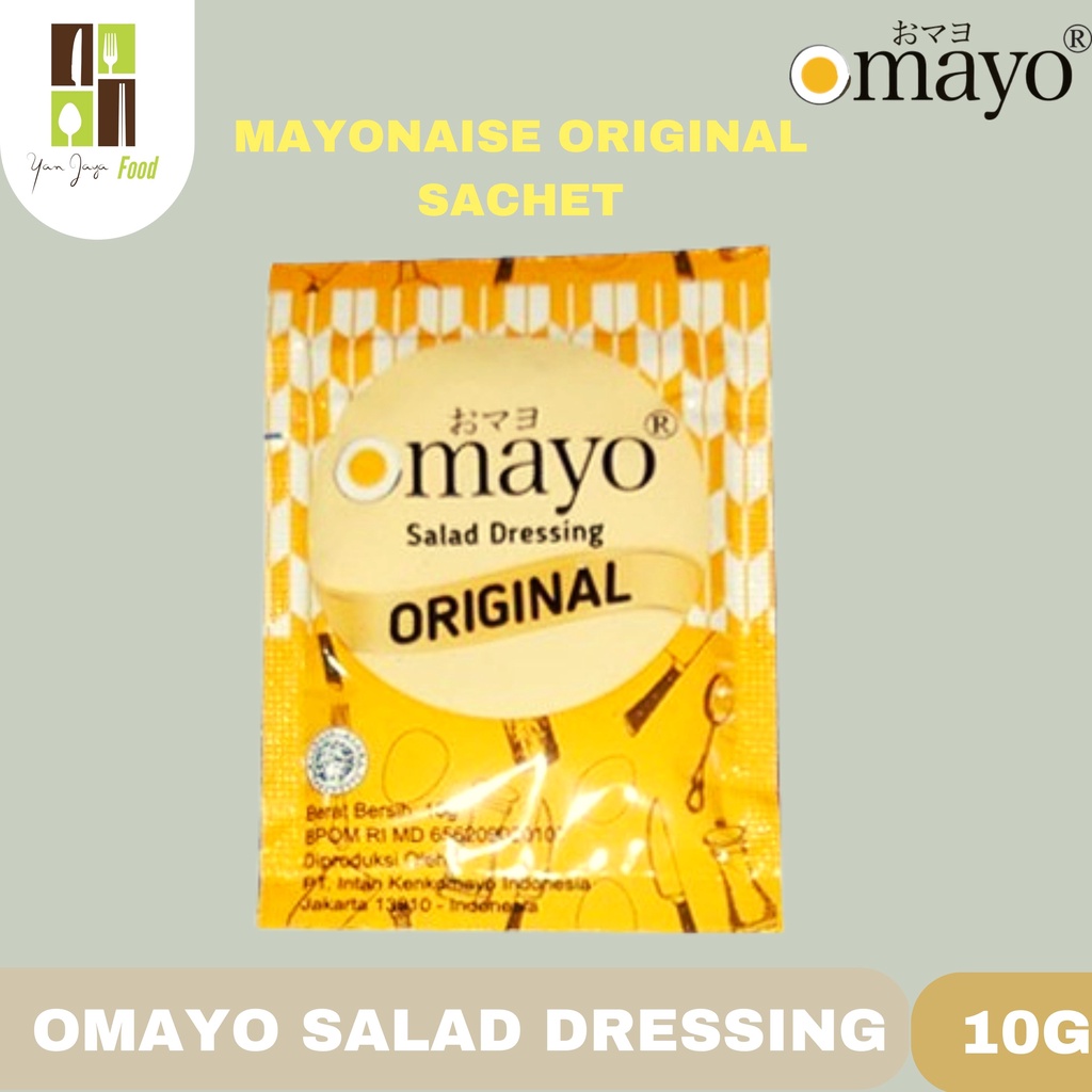Omayo Mayonaise Original/Mayonaise Pedas/Saus Keju Sachet 10g 1 PCS