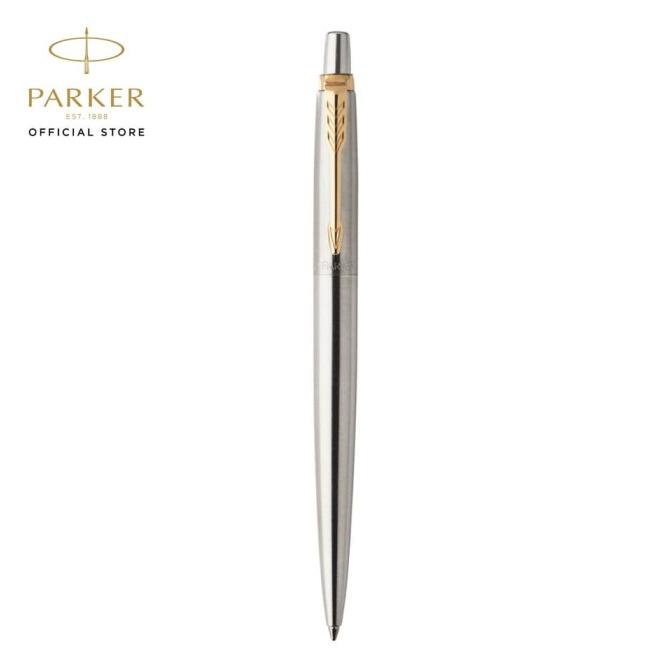 

Parker Jotter Stainless Steel Gold Trim Ballpoint