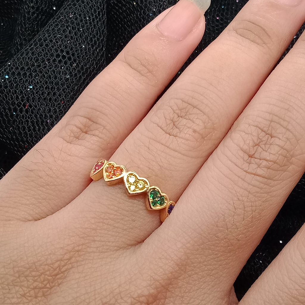 Cincin Emas 17K - 1.85 Gr Kadar 750 - 4331