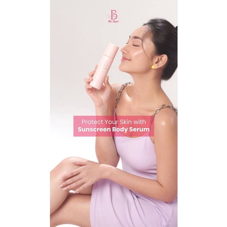 BG SKIN SUNCREEN BODY SERUM PEMUTIH BADAN