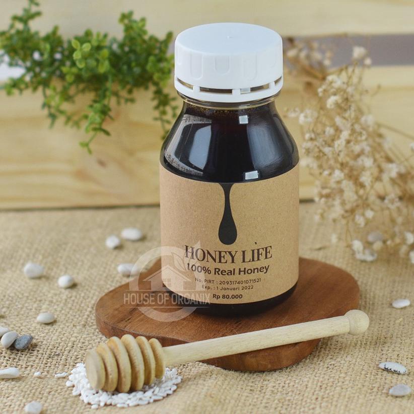 

☁ Honey Life Raw Wild Forest Honey - 250 Ml ♧