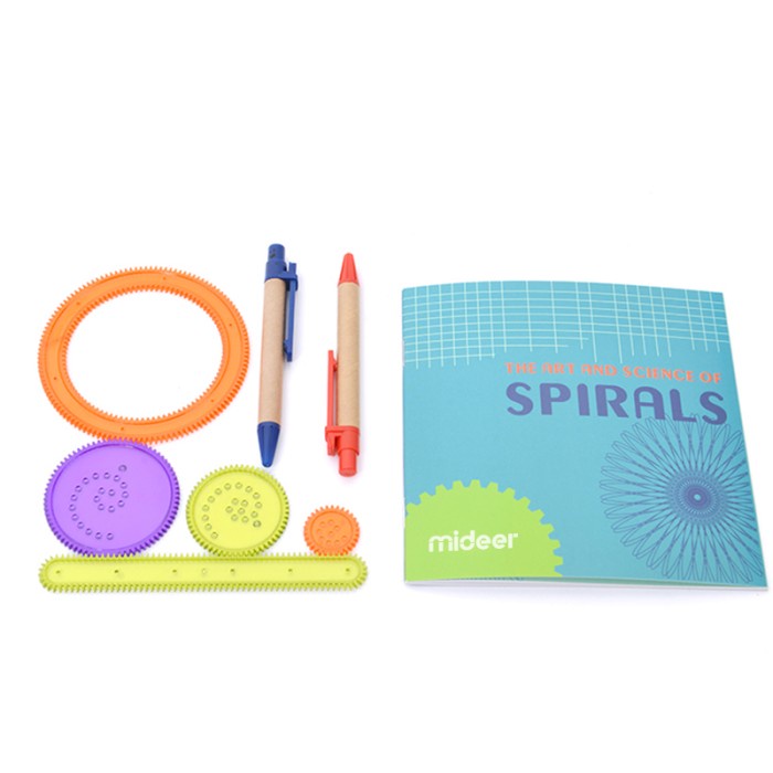 

Mideer Spirograph MD1005 Mainan Edukasi