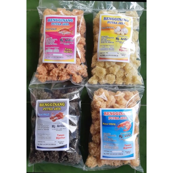 

Rengginang Jumputan Hj. Arifah kemasan 450 gr